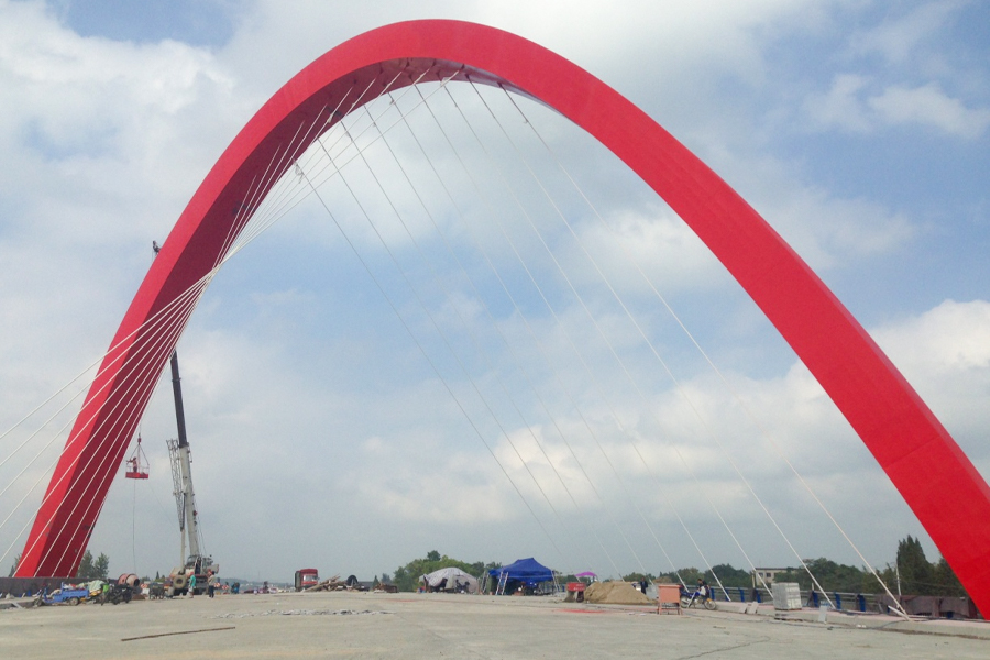 Approach Bridge Crossing Canal - Bangladesh 337MW/305MW (Net) Power Plant EPC Project